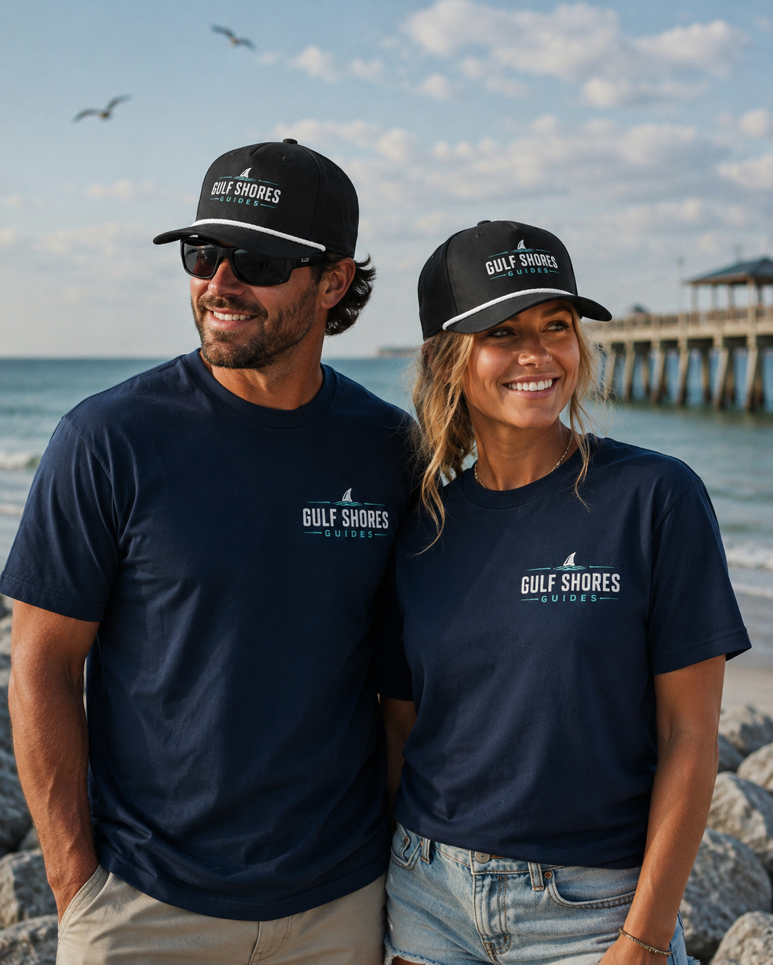 Gulf Shores Guides™ Classic Logo Tee