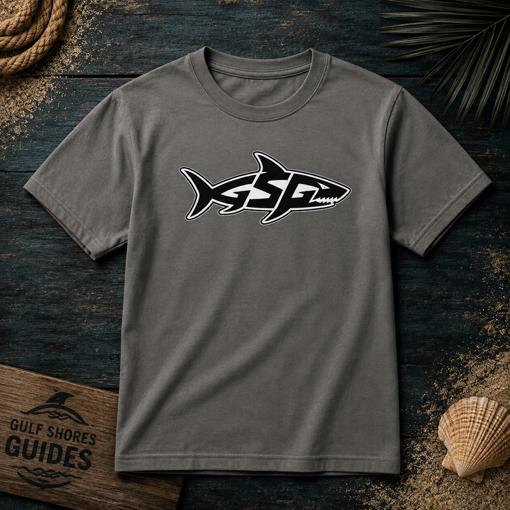 Gulf Shores Guides Youth Logo Tee